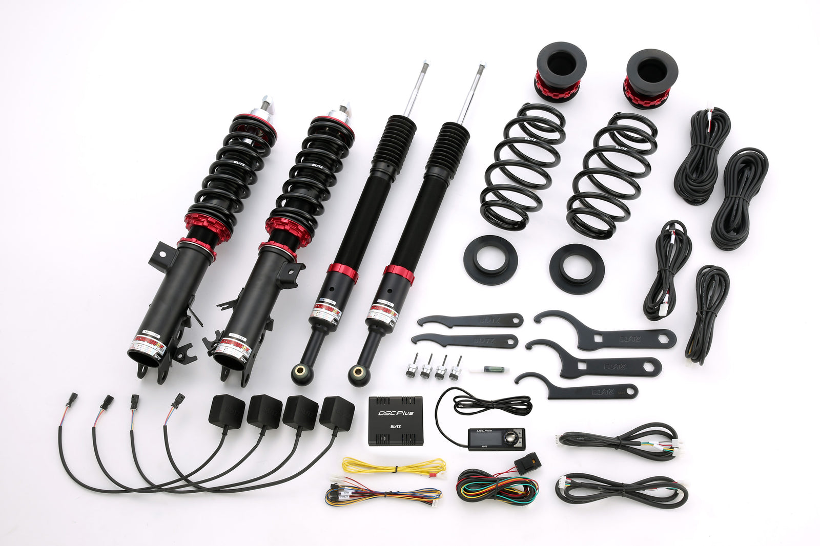 BLITZ ZZ-R DSC PLUS COILOVER SUSPENSION SET FOR HONDA SHUTTLE HYBRID GP7 LEB-H1 98384