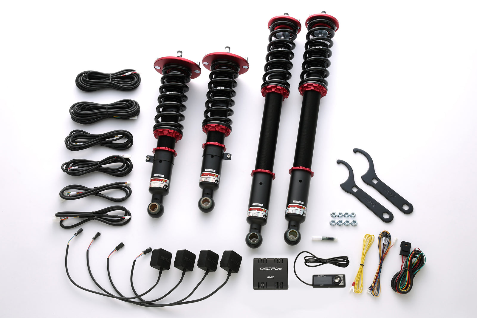 BLITZ ZZ-R DSC PLUS COILOVER SUSPENSION SET FOR NISSAN STAGEA WGNC34 RB25DE RB25DET 98392