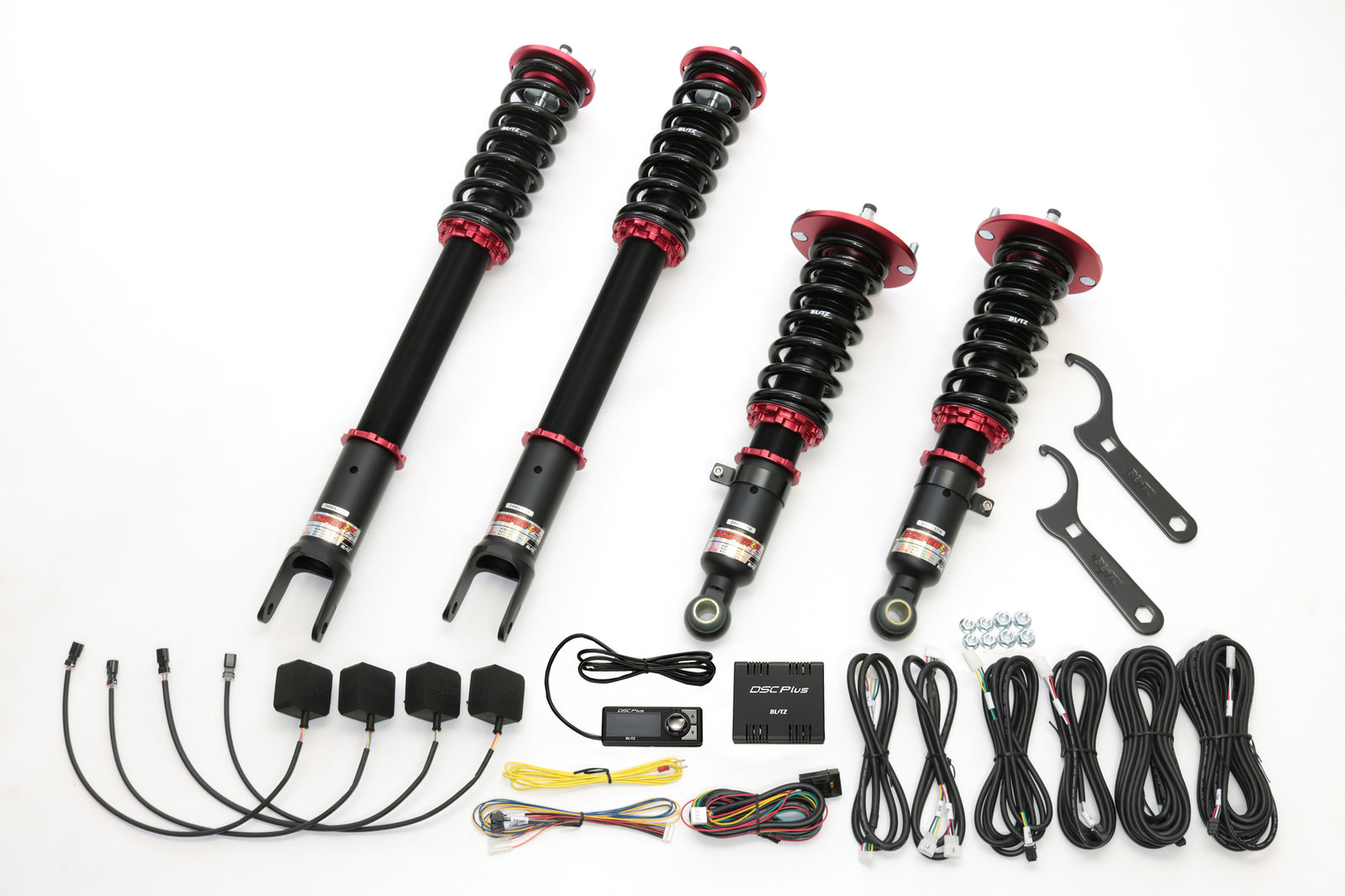 BLITZ ZZ-R DSC PLUS COILOVER SUSPENSION SET FOR NISSAN STAGEA WGNC34 RB25DET 98393