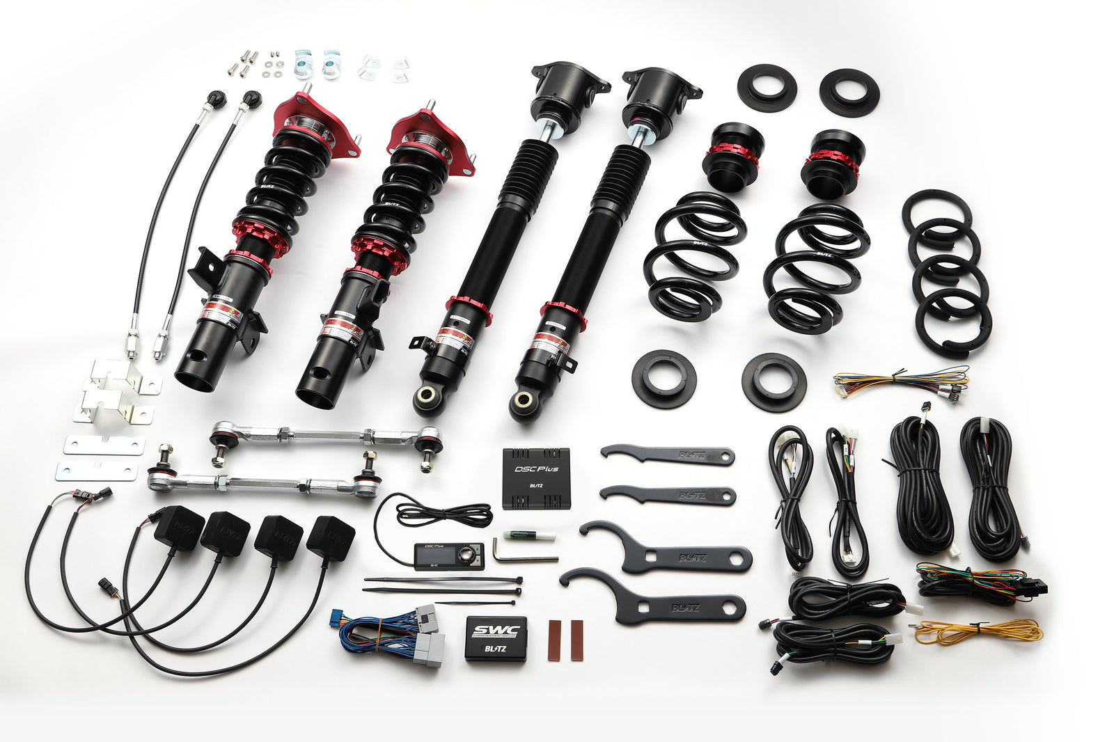 BLITZ ZZ-R DSC PLUS COILOVER SUSPENSION SET FOR HONDA CIVIC TYPE R FK8 K20C 98395
