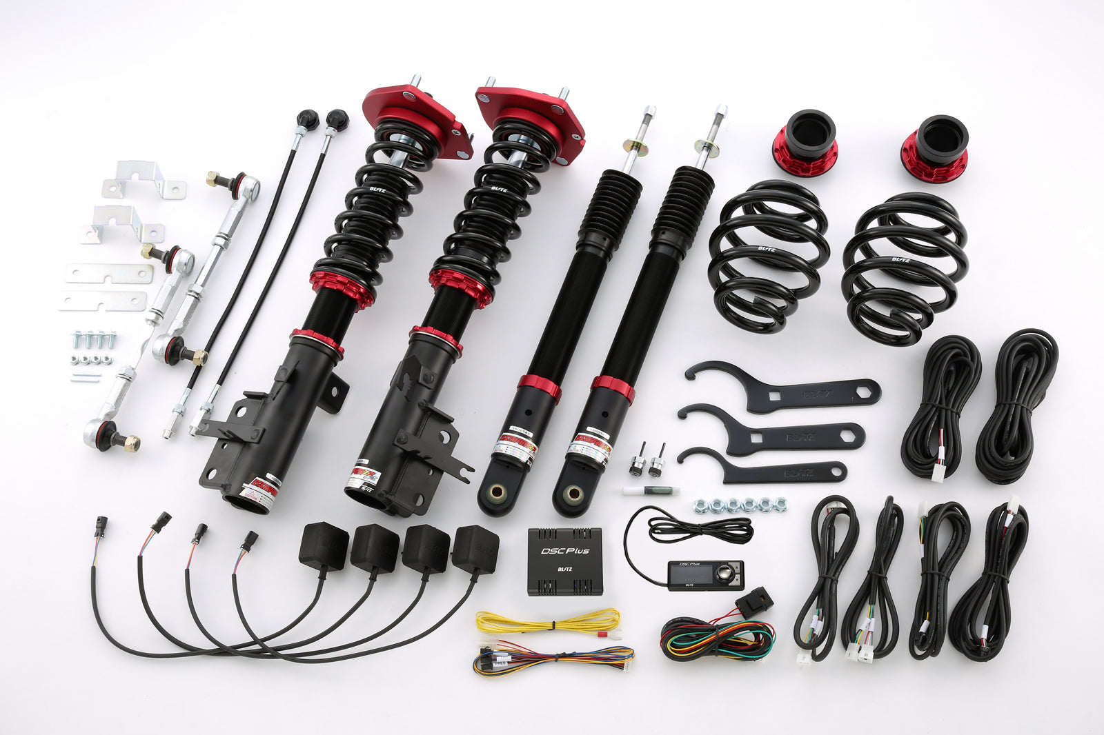 BLITZ ZZ-R DSC PLUS COILOVER SUSPENSION SET FOR NISSAN SERENA C26 FC26 MR20DD 98410