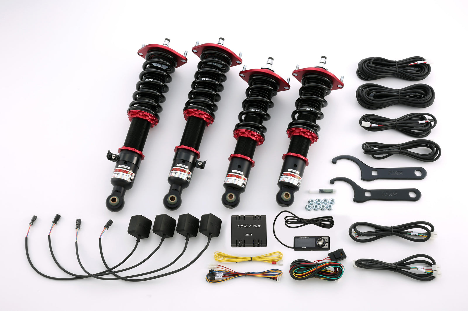 BLITZ ZZ-R DSC PLUS COILOVER SUSPENSION SET FOR MAZDA ROADSTER NA6CE NA8C B6-ZE BP-ZE 98416