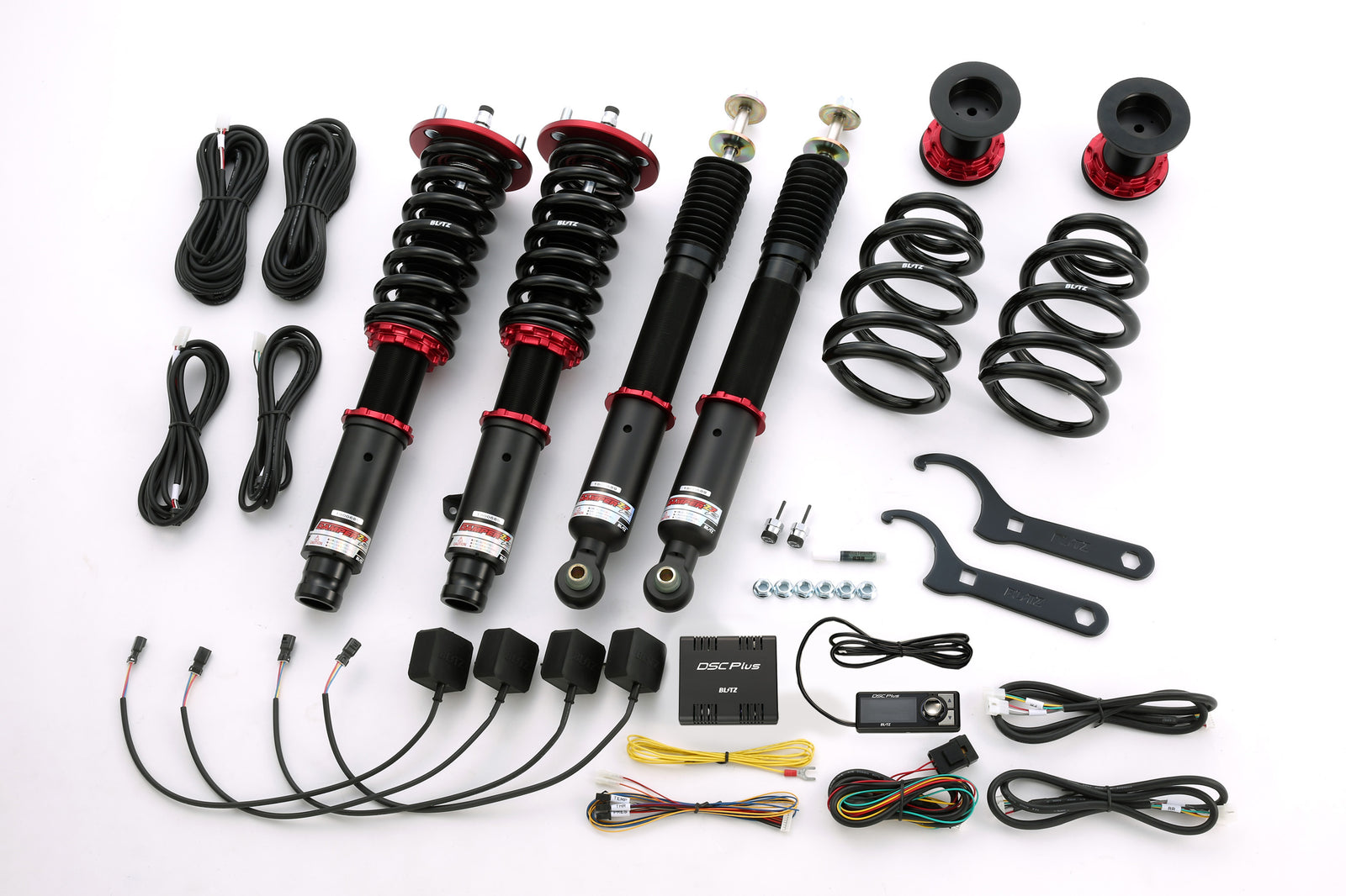 BLITZ ZZ-R DSC PLUS COILOVER SUSPENSION SET FOR HONDA ELYSION PRESTIGE RR1 RR5 RR6 K24A J35A 98427