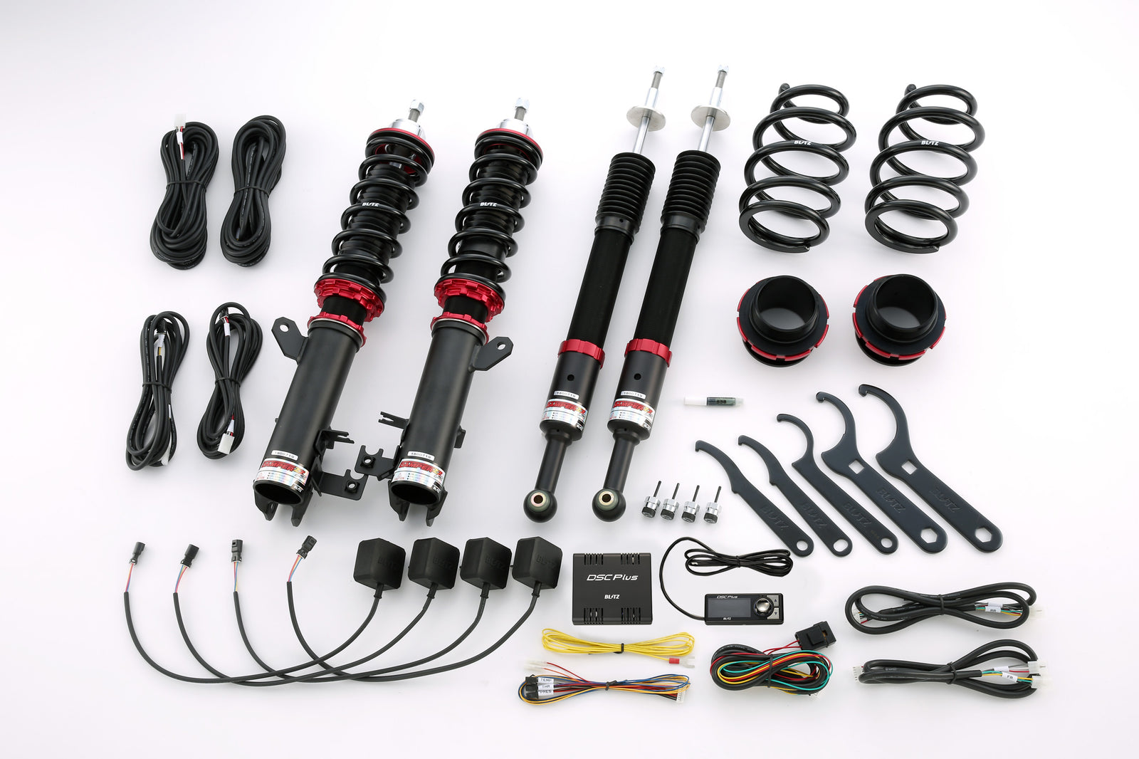 BLITZ ZZ-R DSC PLUS COILOVER SUSPENSION SET FOR HONDA CR-Z ZF2 LEA-MF6 98430