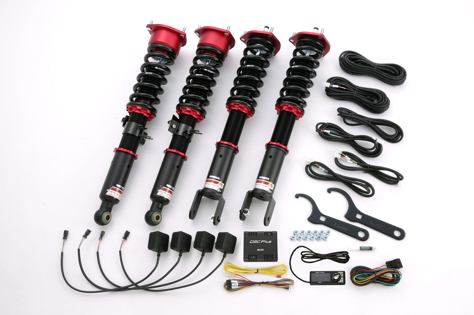 BLITZ ZZ-R DSC PLUS COILOVER SUSPENSION SET FOR NISSAN FUGUE Y51 VQ25HR 98440
