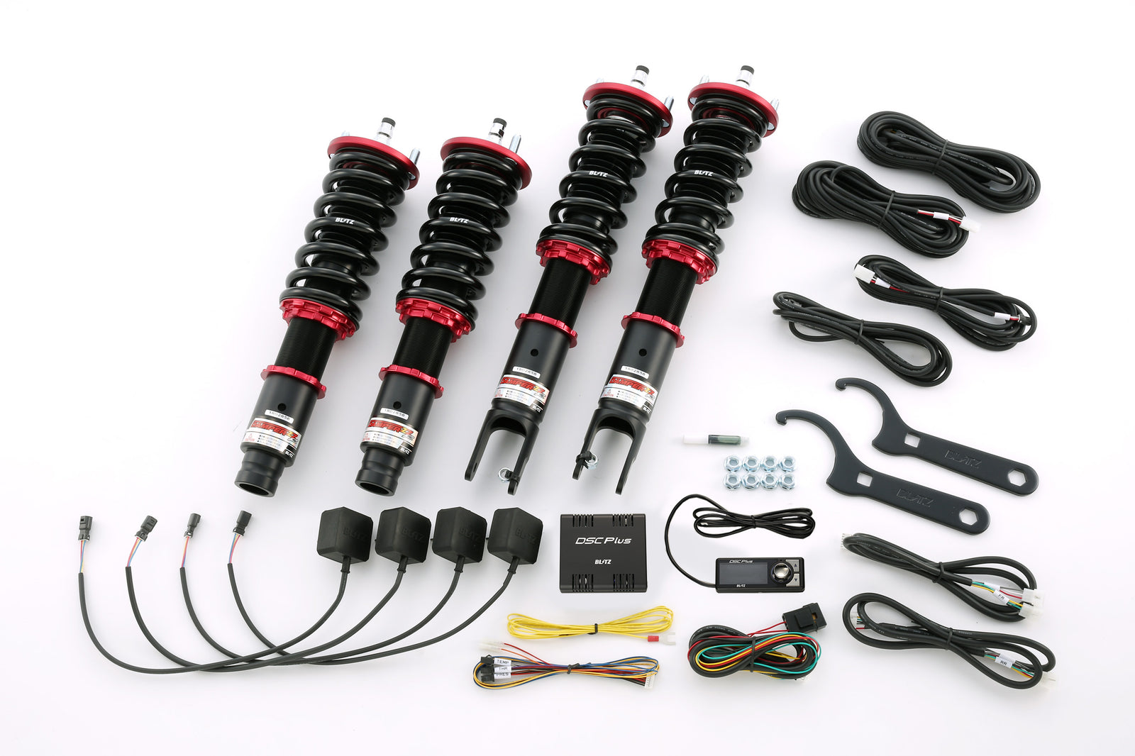 BLITZ ZZ-R DSC PLUS COILOVER SUSPENSION SET FOR HONDA CIVIC TYPE R EK9 B16B 98445