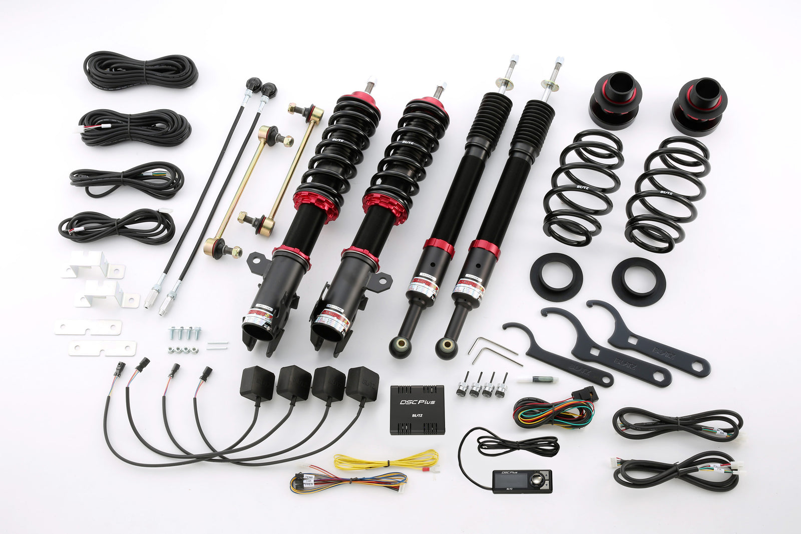 BLITZ ZZ-R DSC PLUS COILOVER SUSPENSION SET FOR TOYOTA AQUA NHP10 1NZ-1LM 98475