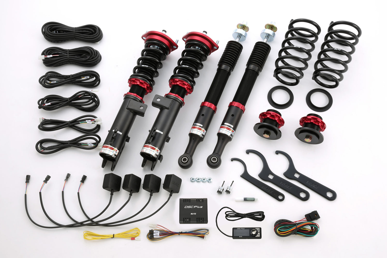 BLITZ ZZ-R DSC PLUS COILOVER SUSPENSION SET FOR DAIHATSU MIRA E:S LA300S KF-VE 98478
