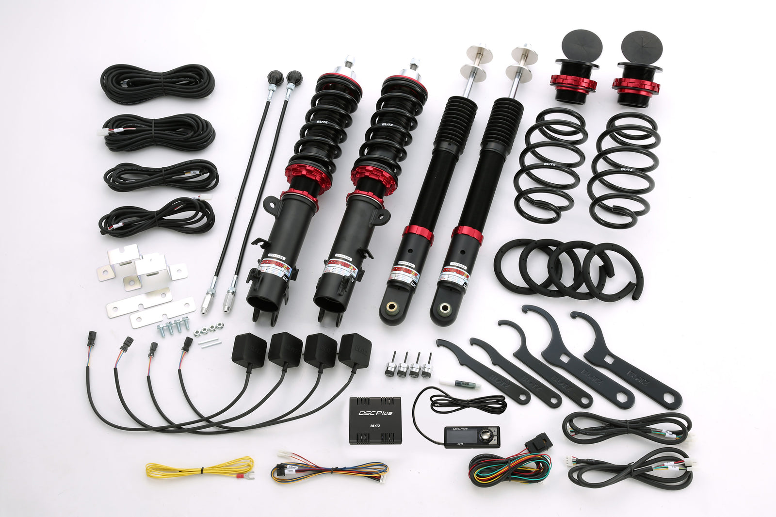 BLITZ ZZ-R DSC PLUS COILOVER SUSPENSION SET FOR HONDA N-ONE JG1 S07A (TURBO NA) 98495
