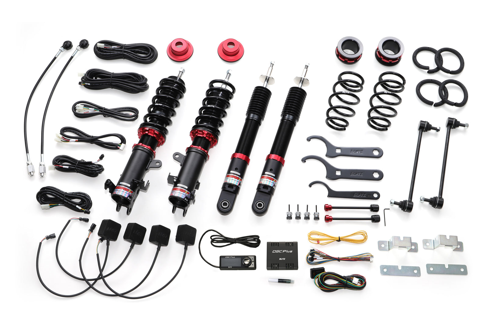 BLITZ ZZ-R DSC PLUS COILOVER SUSPENSION SET FOR SUZUKI CROSBY MN71S K10C-WA05A 98502