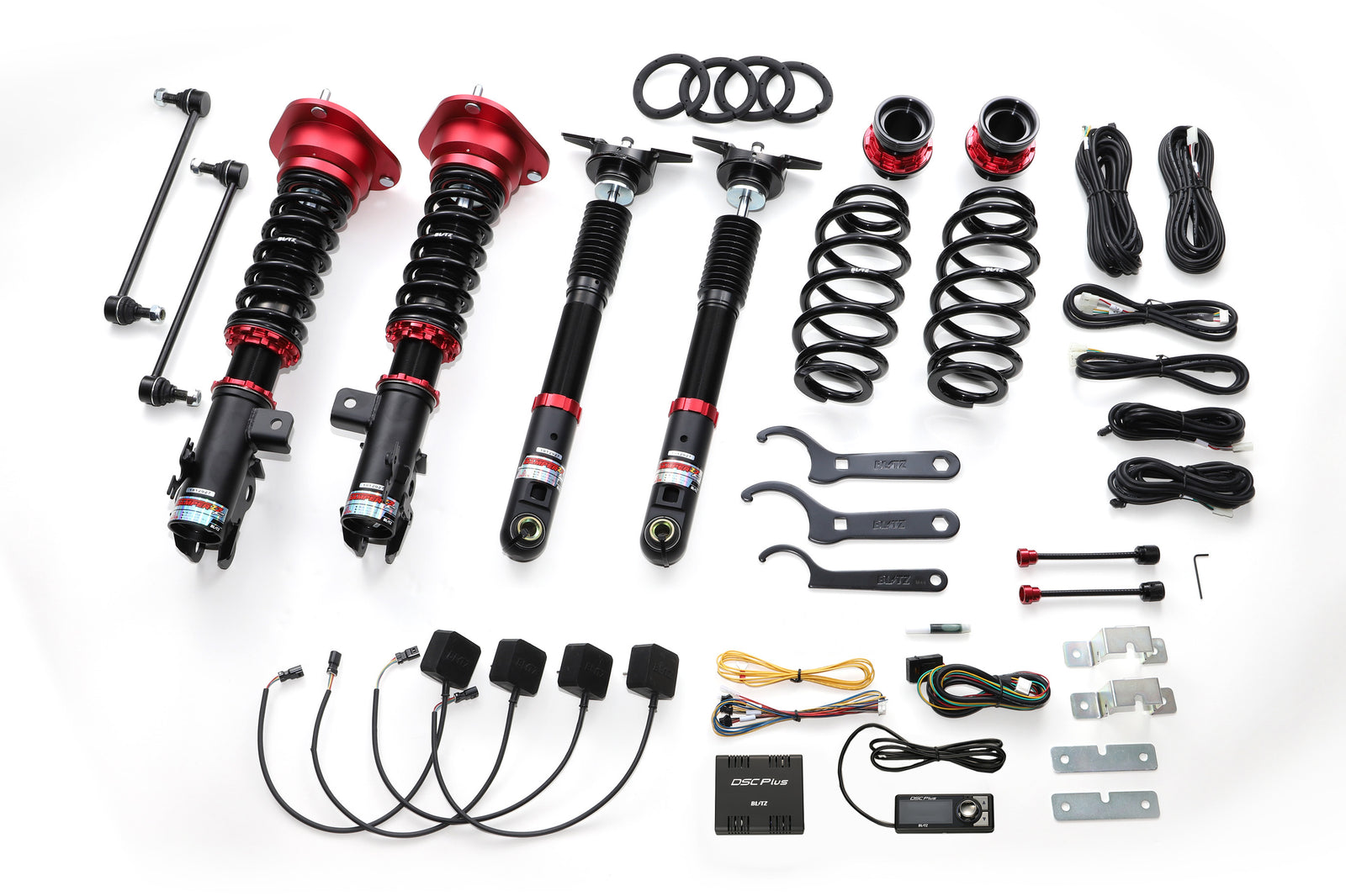 BLITZ ZZ-R DSC PLUS COILOVER SUSPENSION SET FOR TOYOTA C-HR GR SPORT NGX10 8NR-FTS 98515