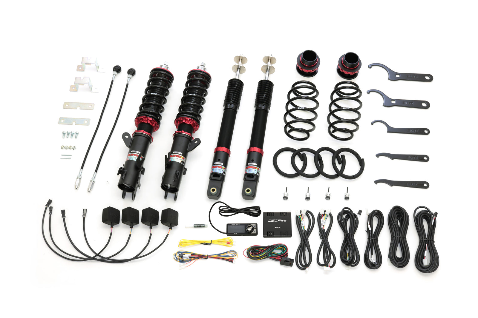 BLITZ ZZ-R DSC PLUS COILOVER SUSPENSION SET FOR HONDA N-WGN JH3 S07B (TURBO NA) 98548