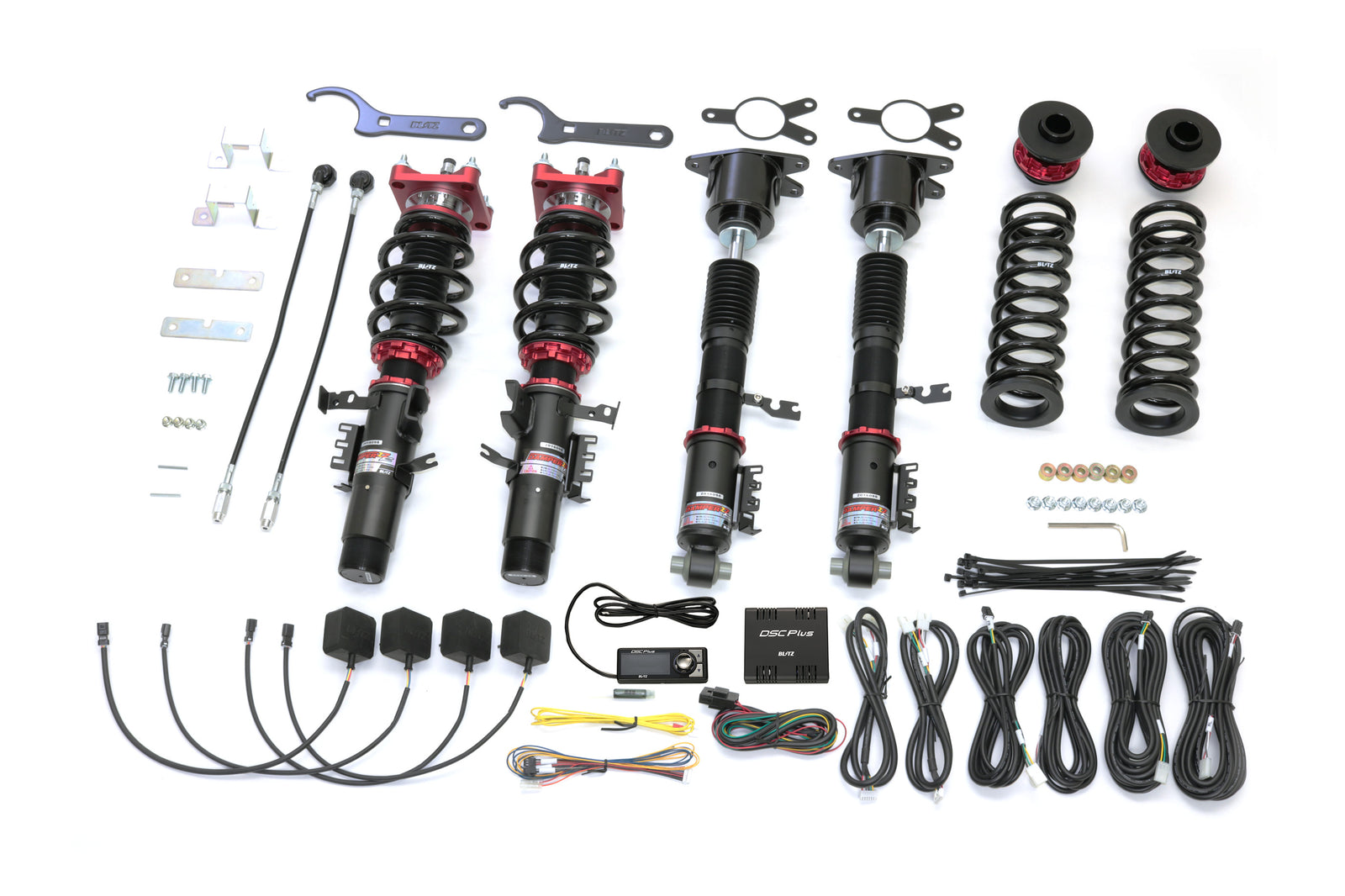 BLITZ ZZ-R DSC PLUS COILOVER SUSPENSION SET FOR TOYOTA SUPRA DB82 B48 98550