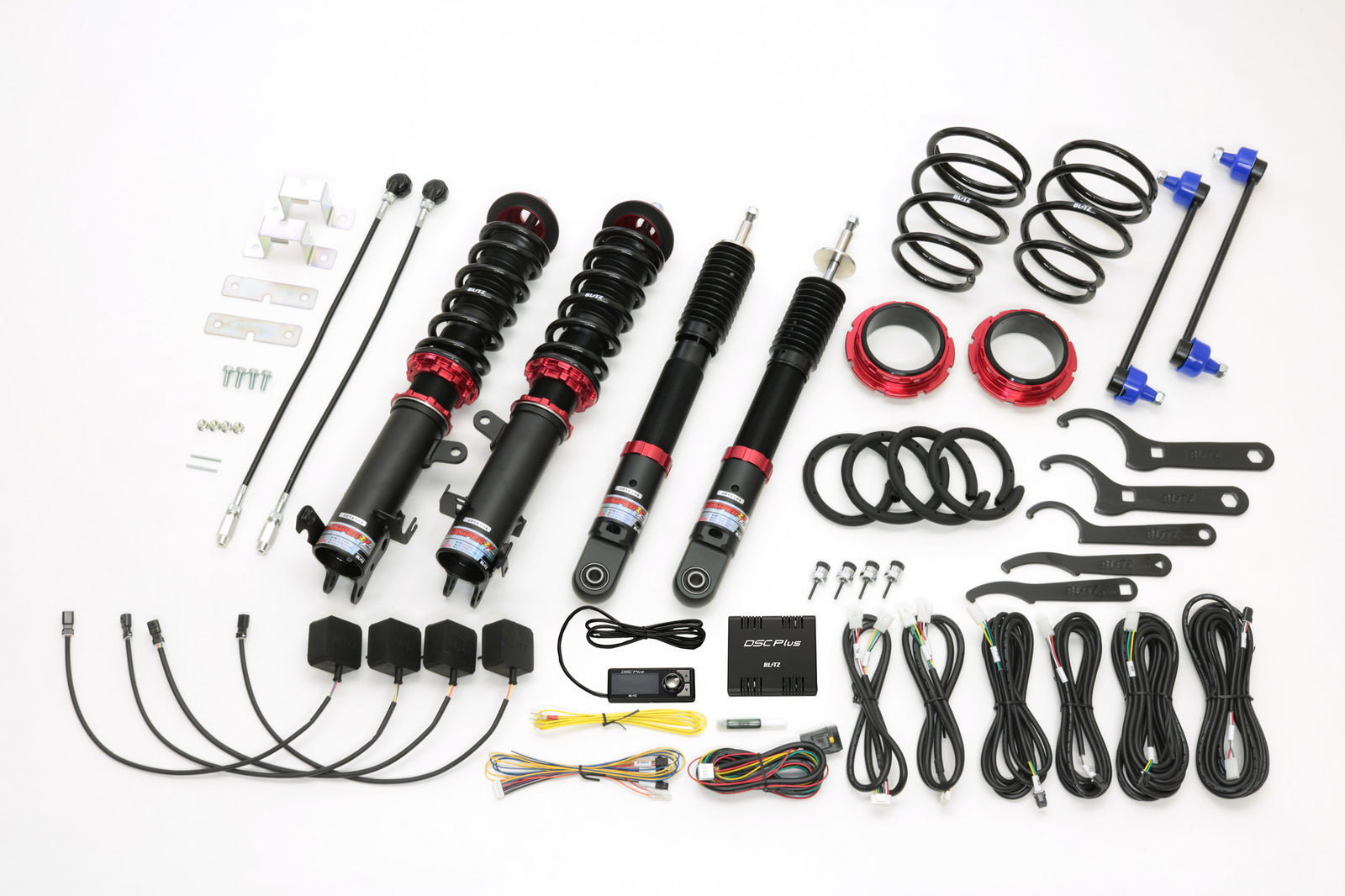 BLITZ ZZ-R DSC PLUS COILOVER SUSPENSION SET FOR SUZUKI HUSTLER MR92S R06D-WA04C 98555