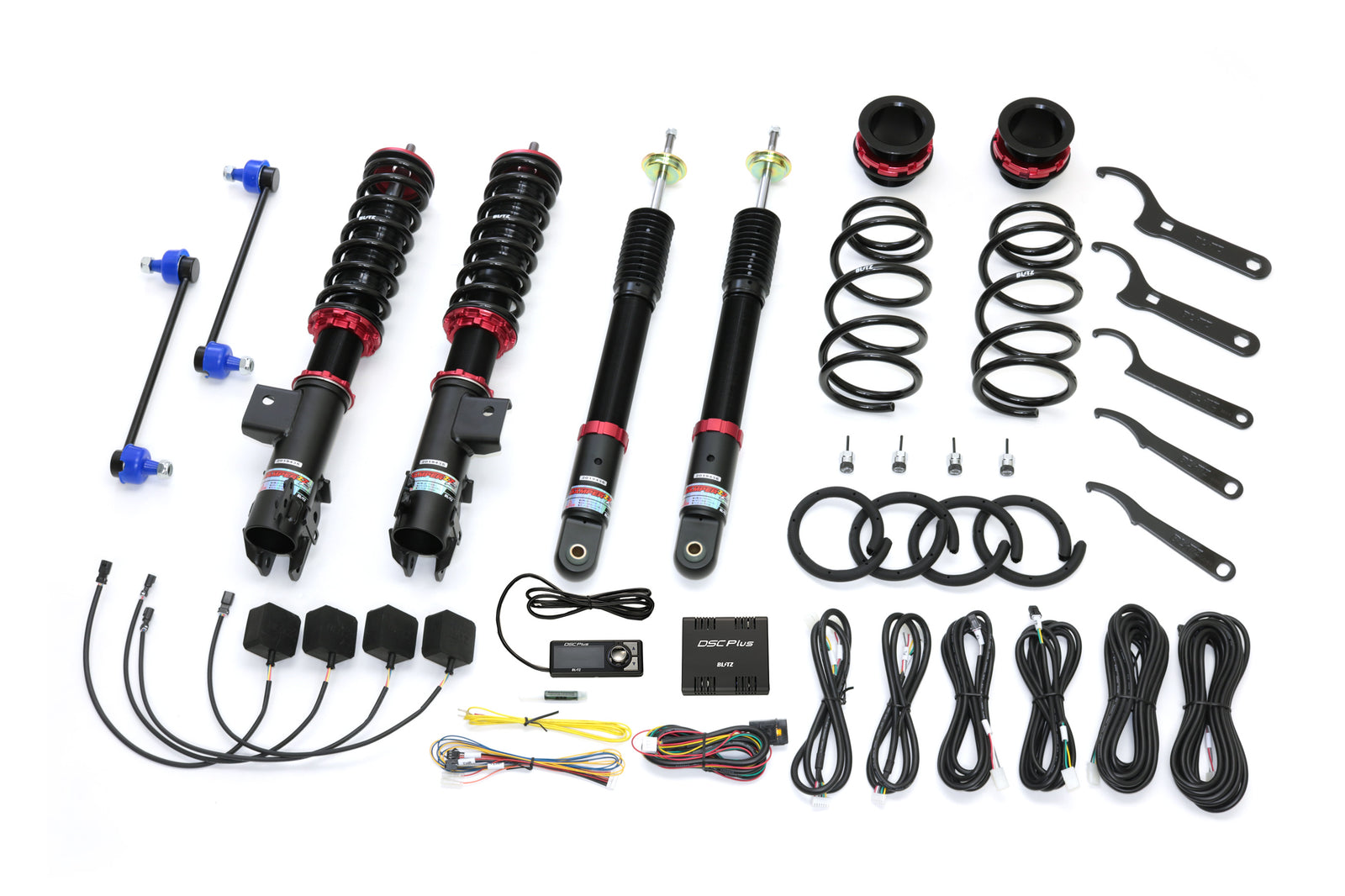 BLITZ ZZ-R LIFT UP DSC PLUS COILOVER SUSPENSION SET FOR TOYOTA RISE A200A 1KR-VET 98568
