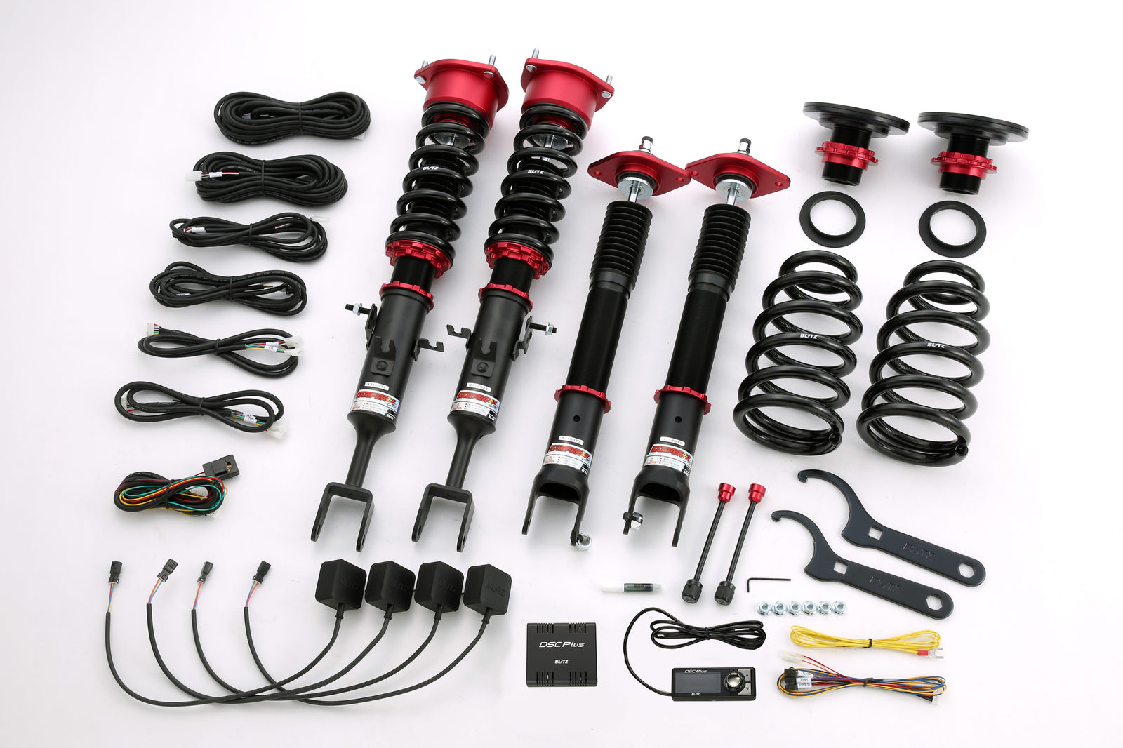 BLITZ ZZ-R DSC PLUS COILOVER SUSPENSION SET FOR NISSAN FAIRLADY Z Z33 VQ35DE VQ35HR 98761