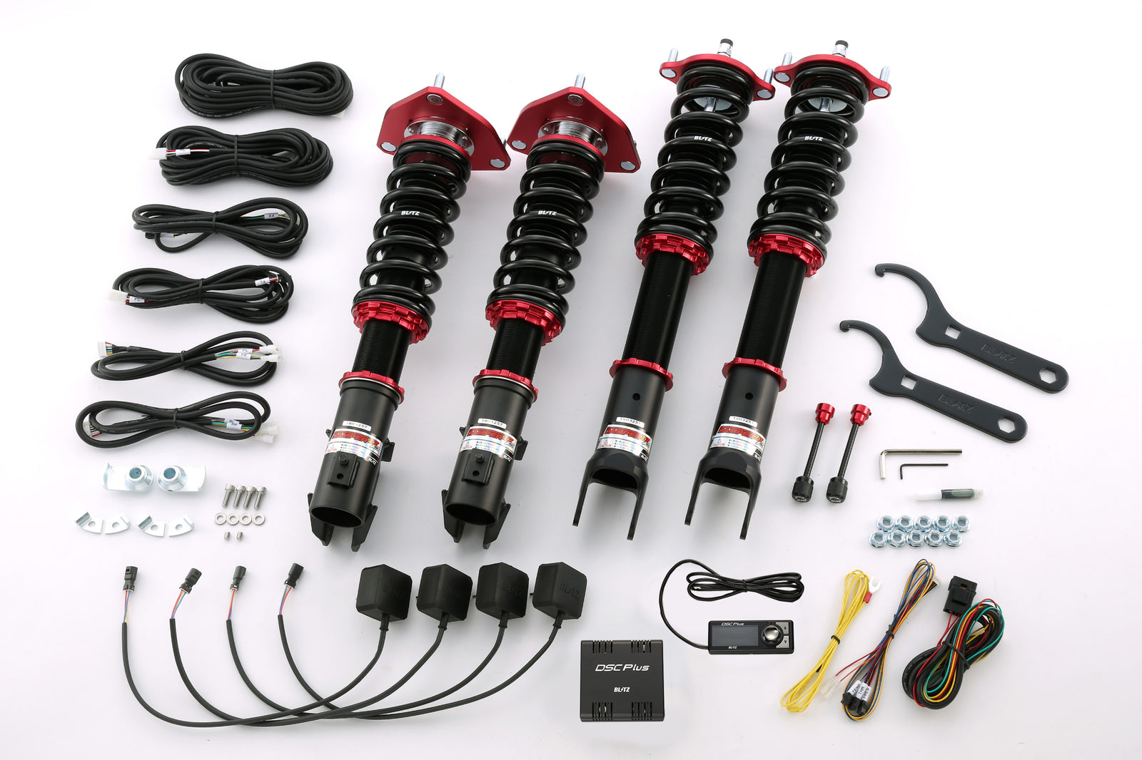 BLITZ ZZ-R DSC PLUS COILOVER SUSPENSION SET FOR MITSUBISHI LANCER EVOLUTION VII CT9A 4G63 98766