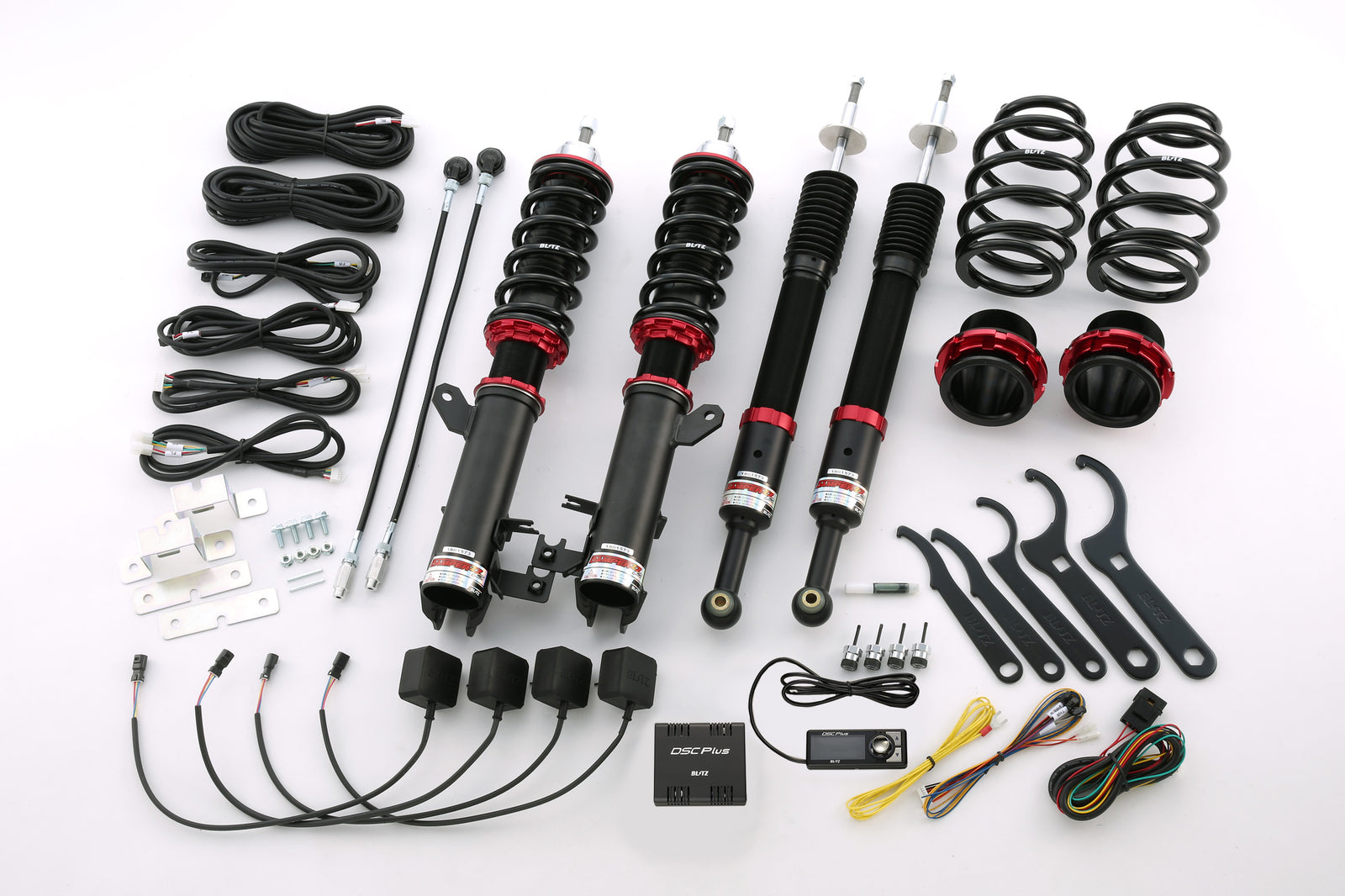 BLITZ ZZ-R DSC PLUS COILOVER SUSPENSION SET FOR HONDA FIT GE6 GE8 L13A L15A 98774