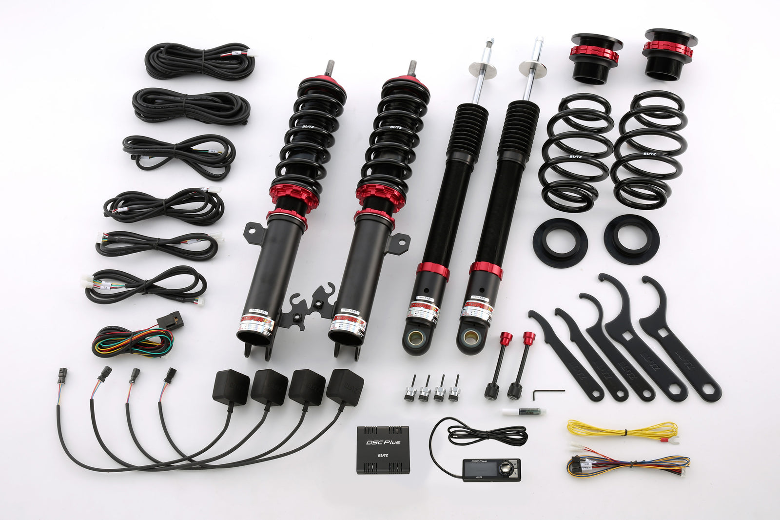 BLITZ ZZ-R DSC PLUS COILOVER SUSPENSION SET FOR SUZUKI SWIFT SPORT ZC31S M16A 98775