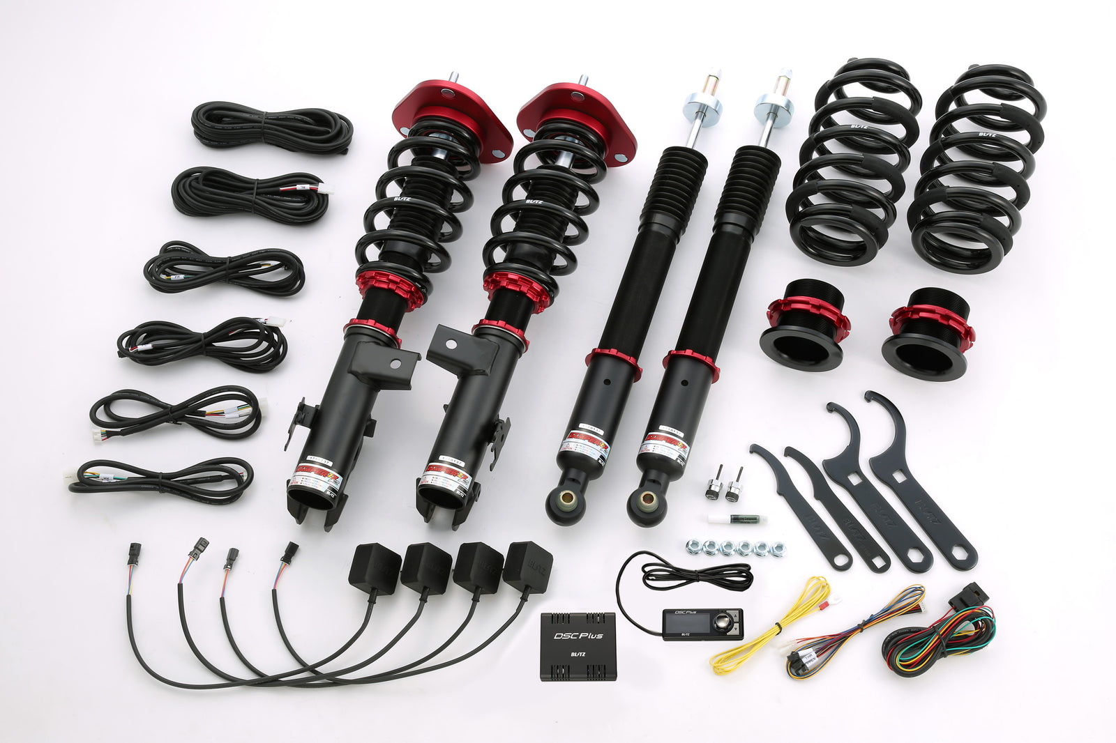 BLITZ ZZ-R DSC PLUS COILOVER SUSPENSION SET FOR TOYOTA VELLFIRE G'S ANH20W 2AZ-FE 98780