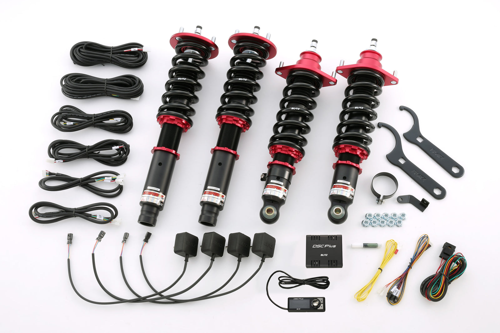 BLITZ ZZ-R DSC PLUS COILOVER SUSPENSION SET FOR HONDA ODYSSEY RB1 RB2 K24A 98783