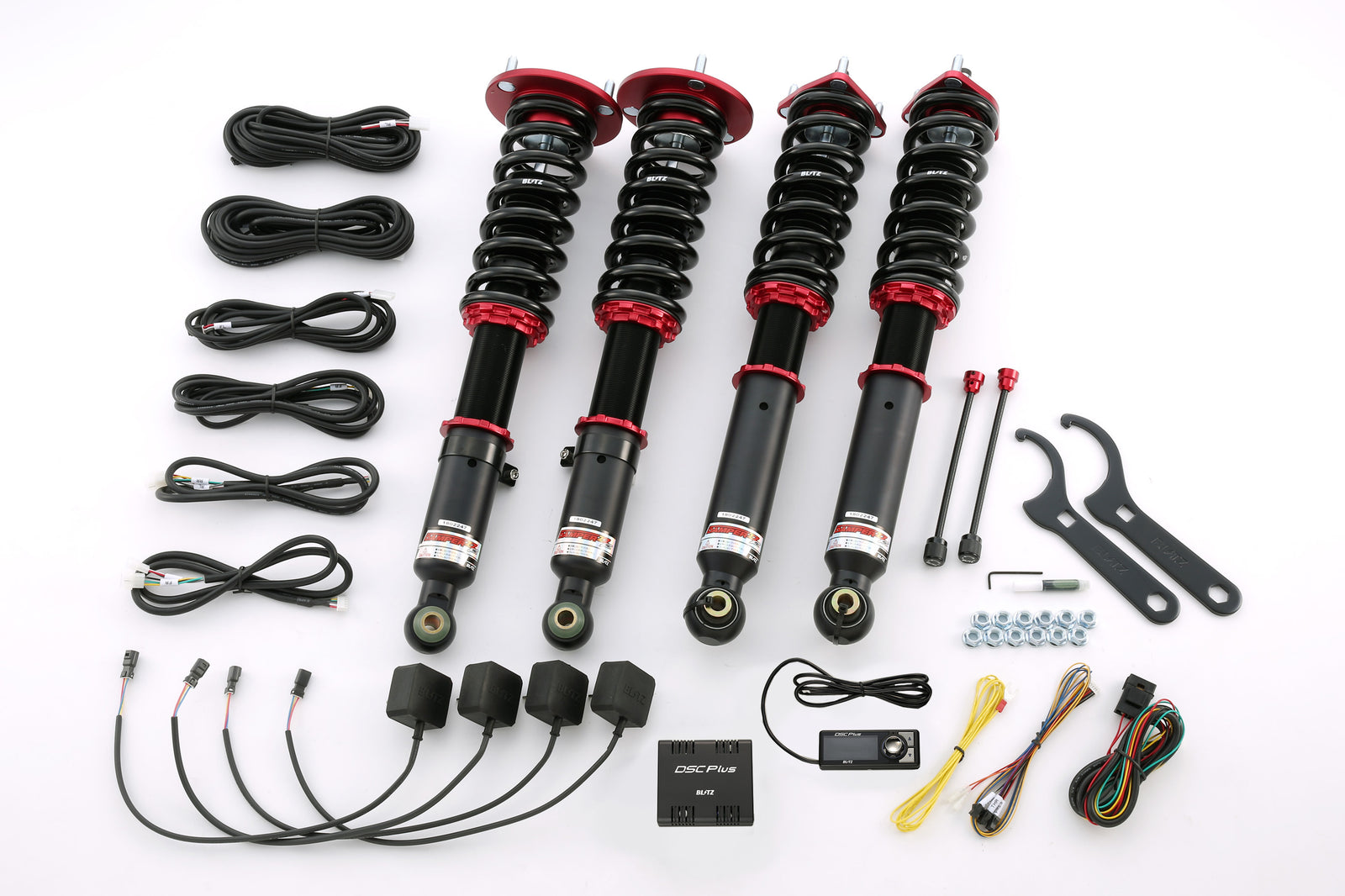 BLITZ ZZ-R DSC PLUS COILOVER SUSPENSION SET FOR TOYOTA MARK X GRX120 GRX121 4GR-FSE 3GR-FSE 98785