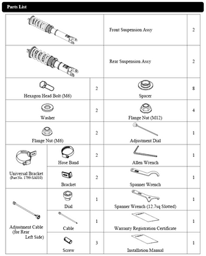 HKS HIPERMAX SERIES OPTION PARTS DAMPING FORCE ADJUSTMENT CABLE SET/GUNMETAL 2 PCS SET FOR  82004-AK040