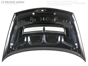 J'S RACING AERO BONNET TYPE-S FRP FOR HONDA CIVIC FD2 K20A ABS-D2-F