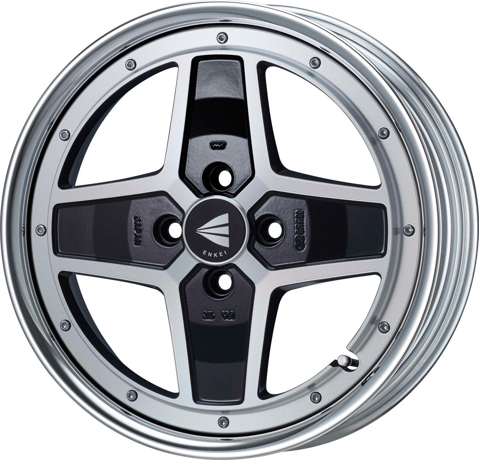 ENKEI ENKEI NEO CLASSIC APACHE2 NEO LO DISK 17X8J 100X4 45~10 MACHINING BLACK ENKEI-01369