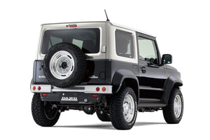 DAMD LITTLE B EXTERIOR 5 PIECE KIT BONNET CHIFFON IVORY METALLIC FRONT BUMPER COTTON WHITE X COARSE GRAIN MATTE BLACK REAR BUMPER COTTON WHITE X COARSE GRAIN MATTE BLACK FOR SUZUKI JIMNY SIERRA JB74  DAMD-00072