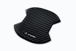 JAOS DOOR HANDLE PROTECTOR CARBON LOOK TYPE-C FOR TOYOTA LAND CRUISER 250 TRJ250W GDJ250W B636103