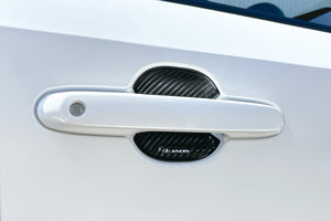 JAOS DOOR HANDLE PROTECTOR CARBON LOOK TYPE-C FOR TOYOTA LAND CRUISER 250 TRJ250W GDJ250W B636103