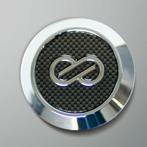 ENKEI PERFORMANCELINE CENTER CAP MIDDLE TYPE CARBON LOOK CAP89B-BK