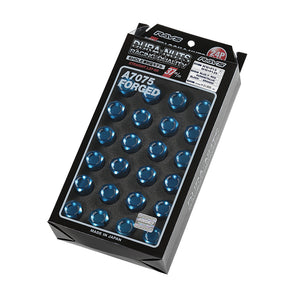 RAYS DURA-NUTS L37 STRAIGHT TYPE for 6H 24 PC M12X1.5 BRONZE 740200001211BR - Black Hawk Japan