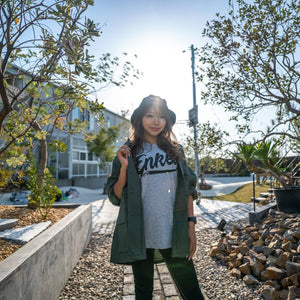 ENKEI BASEBALL TEE XL GRAY T-SHIRT ENKEI-01676