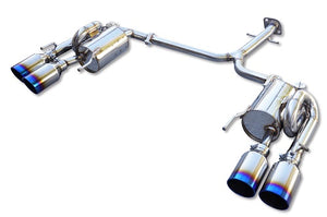 EXART IVSC MUFFLER EXHAUST EXHAUST FOR TOYOTA MARK X GRX130 GRX133 GRX135 (G'S REAR BUMPER) 4GR-FSE 2GR-FSE EA01-TY103