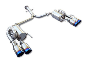 EXART IVSC MUFFLER EXHAUST EXHAUST FOR TOYOTA MARK X GRX130 GRX133 GRX135 (G'S REAR BUMPER) 4GR-FSE 2GR-FSE EA01-TY103