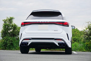 EXART ONE MUFFLER SPORTS SOUND CARBON FIBER ROUND Φ101 TAIL EXHAUST EXHAUST FOR LEXUS RX500H 5AA-TALH17 T24A-FTS EA02-LX111-RC-TRD-REAR-DIFFUSER