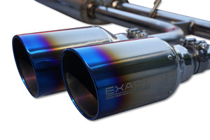 EXART ONE MUFFLER STAINLESS STEEL ROUND TAILPIPE EXHAUST EXHAUST FOR MAZDA CX-60 3DA-KH3P 3CA-KH3R3P T3-VPTS T3-VPTH EA02-MZ103-S