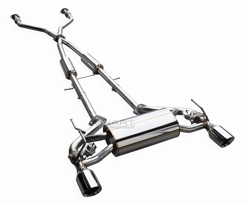 EXART IVSC MUFFLER EXHAUST EXHAUST FOR INFINITI G37 COUPE VQ37VHR EA01-NS101