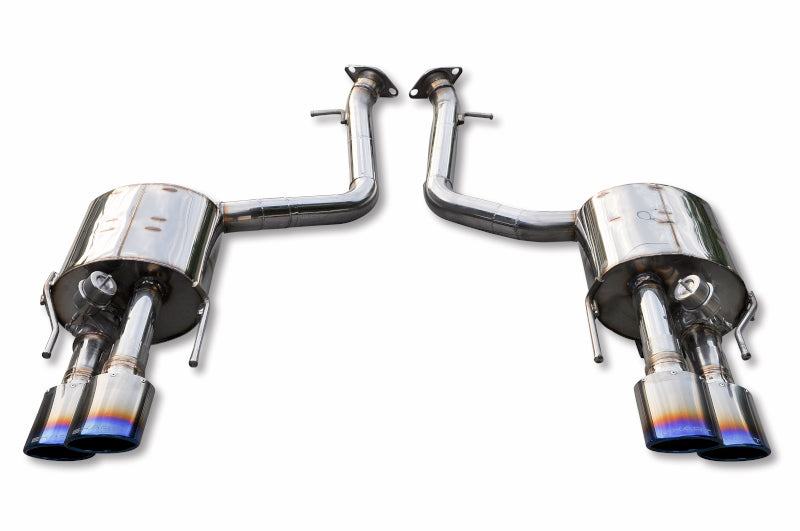 EXART IVSC MUFFLER CARBON FIBER OVAL TAIL EXHAUST EXHAUST FOR LEXUS GS F DBA-URL10 2UR-GSE EA01-LX109-CARBON-FIBER-OVAL-TAIL