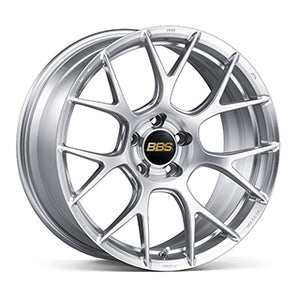 BBS ALUMINUM FORGED ONE-PIECE WHEEL RE-V7 21X10.0 28 5X112.0 DIAMOND SILVER (DS) RE-V7115-DS