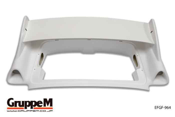 GRUPPEM REAR WING WITH HOOD TYPE GT2 FRP FOR PORSCHE 911 (930) 911 (964) CARRERA TURBO P-EFGF-964