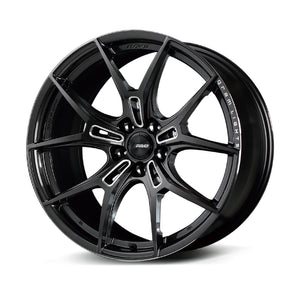 RAYS GRAM LIGHTS 57FXZ 19X8.5J +45 5X112 SUPER DARK GUNMETAL MACHINED RIM EDGE DC(AAC) 58159854520AAC