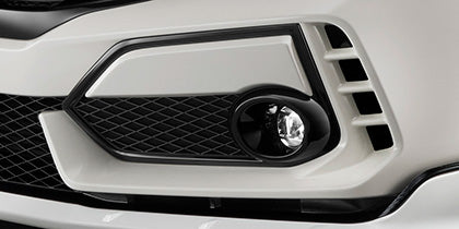 MUGEN FRONT BUMPER GARNISH CHAMPIONSHIP WHITE FOR HONDA CIVIC FK8 TYPE R 62600-XNCF-K0S0-CW