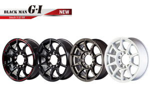 5ZIGEN BLACK-MAN GI 17X7.0 +35 5-114.3 G.BLACK-RED LINE BMG7703554BD