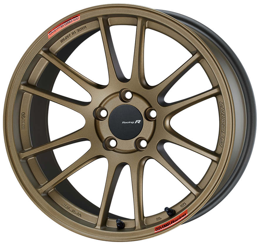 ENKEI RACING REVOLUTION GTC01RR 18X10.5J 114.3X5 15 TITANIUM GOLD ENKEI-00288