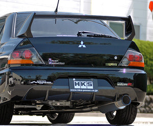 HKS HI-POWER SPEC-R EXHAUST FOR MITSUBISHI LANCER EVOLUTION CT9A IX GH-CT9A 4G63 MIVEC TURBO 31030-AM001