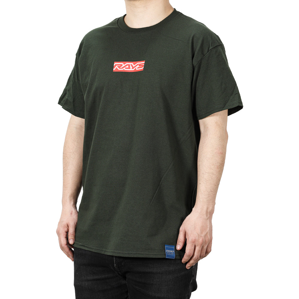 RAYS OFFICIAL T-SHIRT 24S-A SIZE 2XL FOREST GREEN 7409030020089