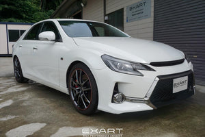 EXART IVSC MUFFLER CARBON FIBER (OUTER DIAMETER Φ101) EXHAUST EXHAUST FOR TOYOTA MARK X 350 DBA-GRX133 DBA-GRX130 2GR-FSE 4GR-FSE EA01-TY111-C